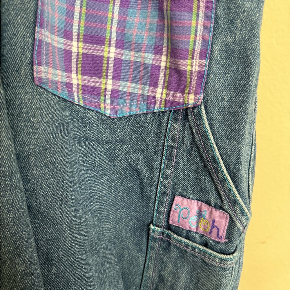 Winnie the Pooh VTG Girls 7-8 yr old overalls - Picture 10 of 11